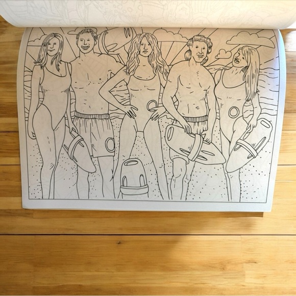 NEW 90s Adult Coloring Book - ZenMaster Coloring Books - Teen Tween Craft Art - Picture 4 of 7